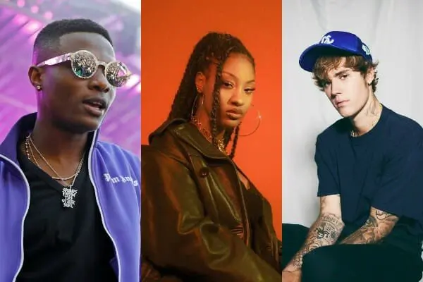 Wizkid , Tems & Justin Bieber's "Essence" Ranked Billboard's No.1 Afrobeats Song Of 2022
