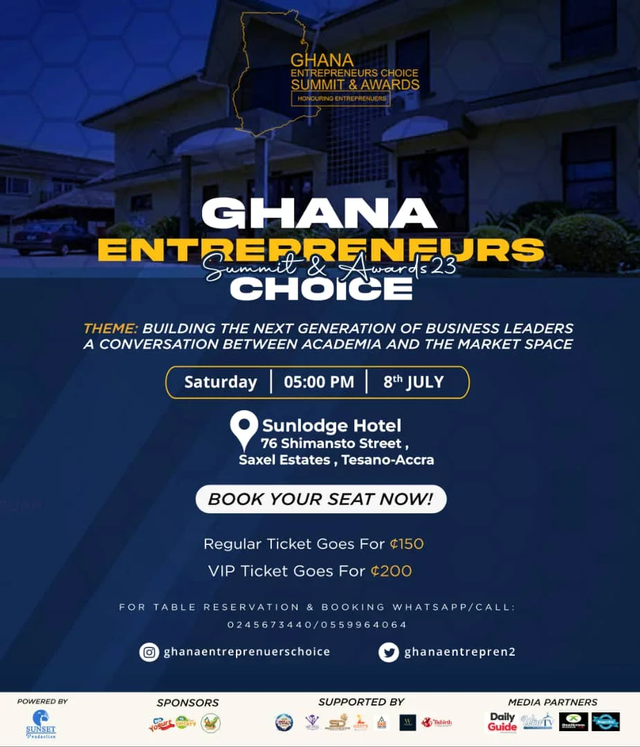 Ghana Entrepreneurs Choice Summit & Awards 2023